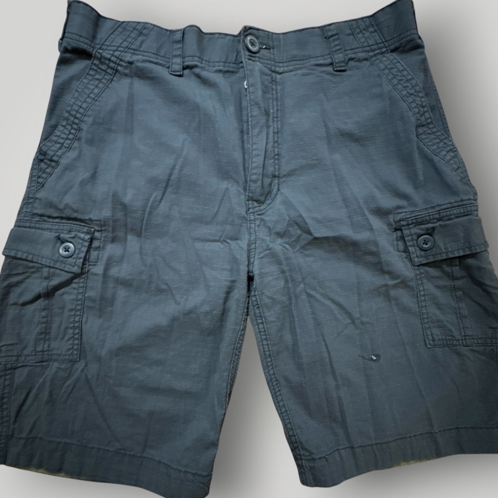 WearFirst Cargo Shorts Men's 36 Gray Tactical Ripstop Utility